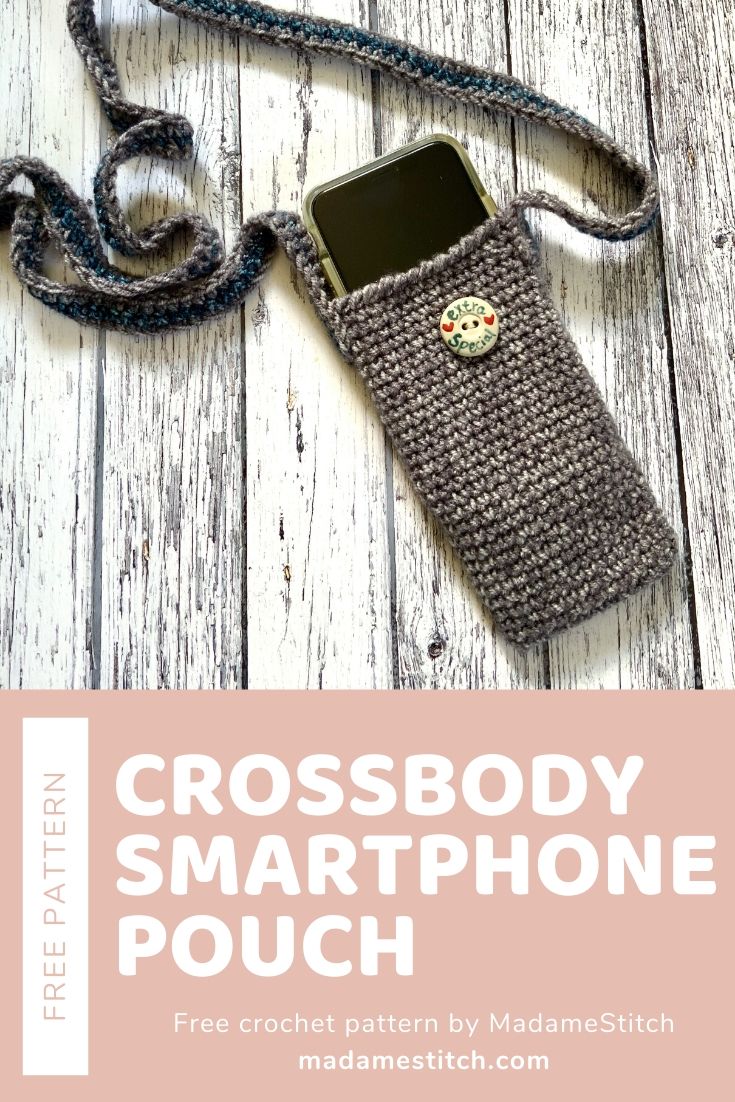 Olio Cell Phone Crossbody Bag | Pattern ONLY - Yarn-a