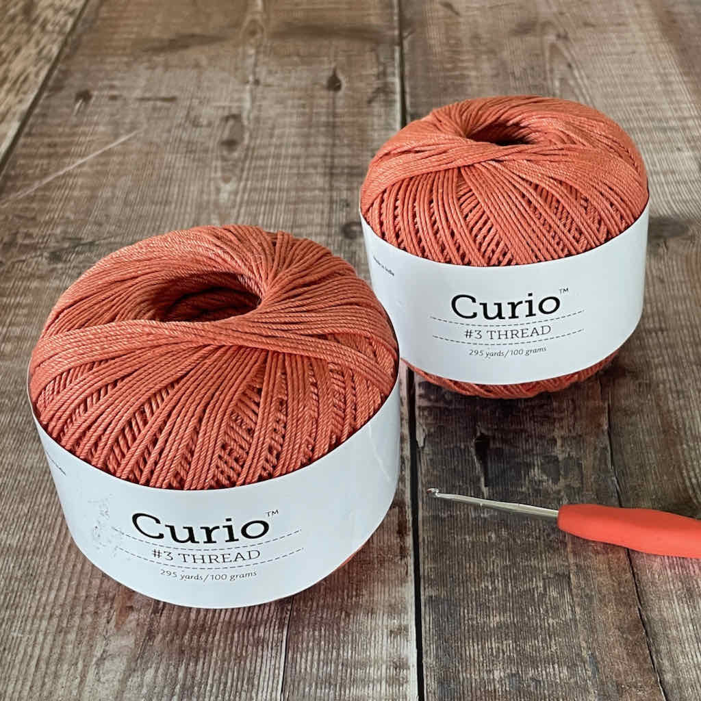 Knit Picks Curio #10 Lace Weight 100% Mercerized Cotton Crochet Thread Yarn  100 g (Black)