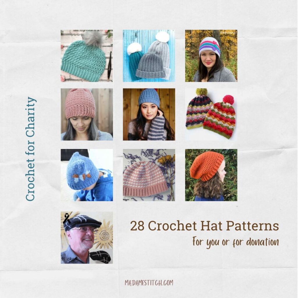 How to crochet a hat that fits - Dora Does