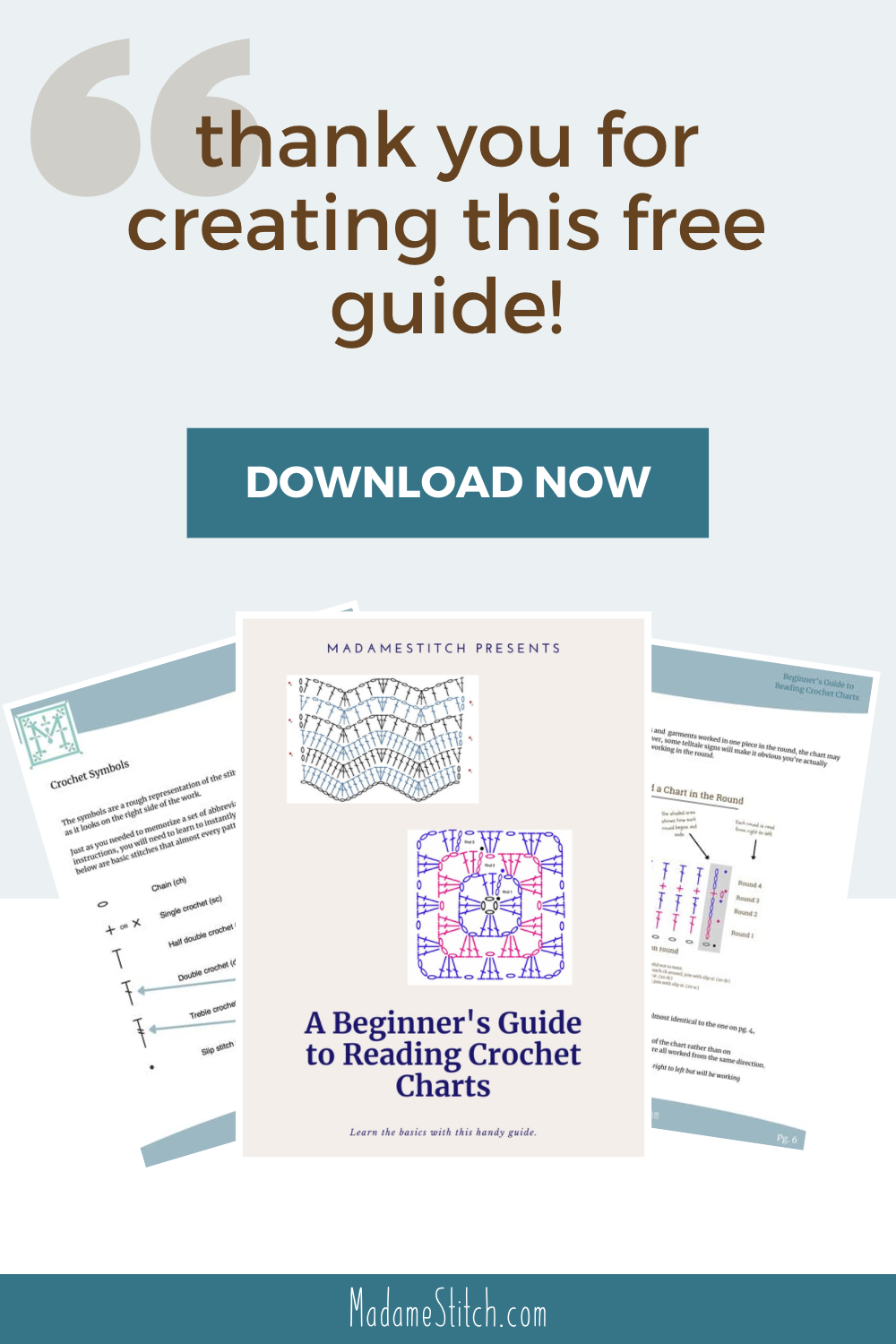 Reading crochet charts