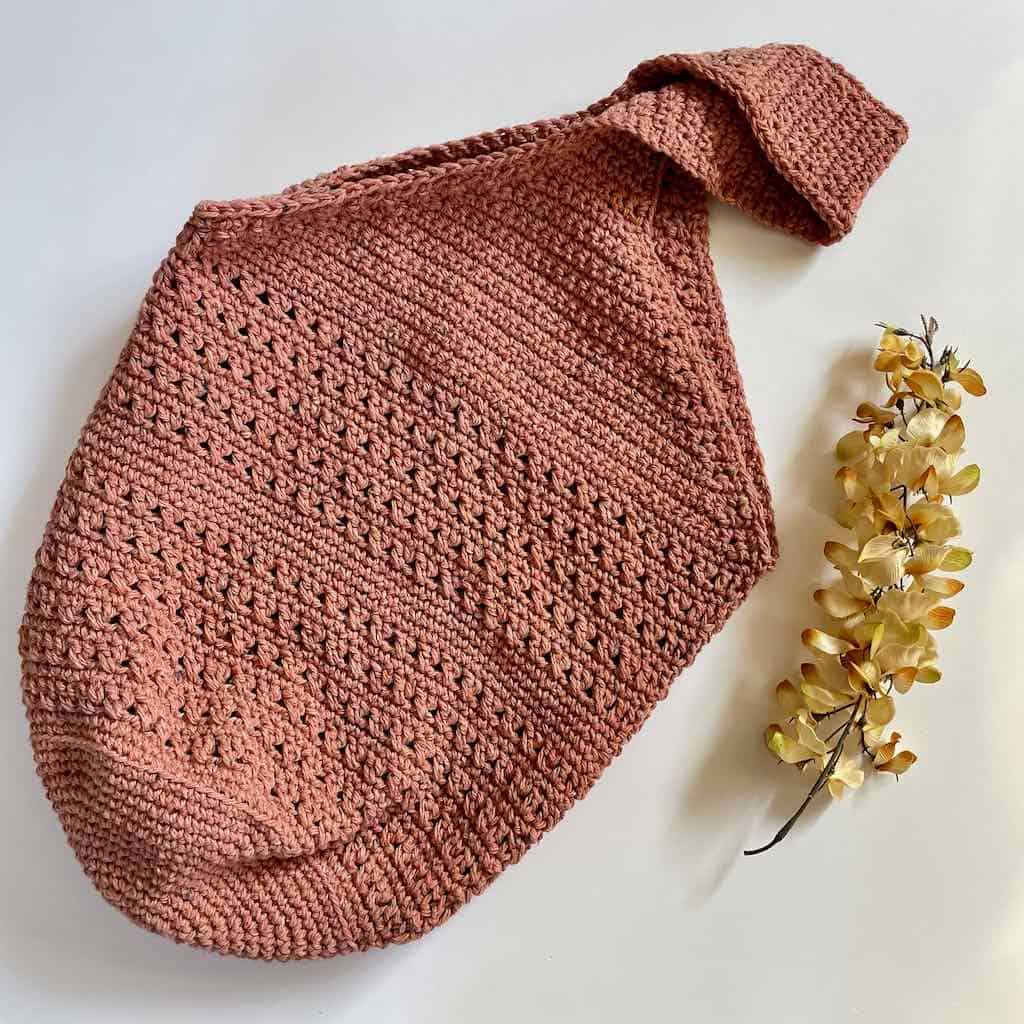 A photo of the Pathways Market Tote, a crochet pattern by MadameStitch