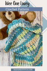 A beautiful lovey to bring comfort to a preemie | MadameStitch