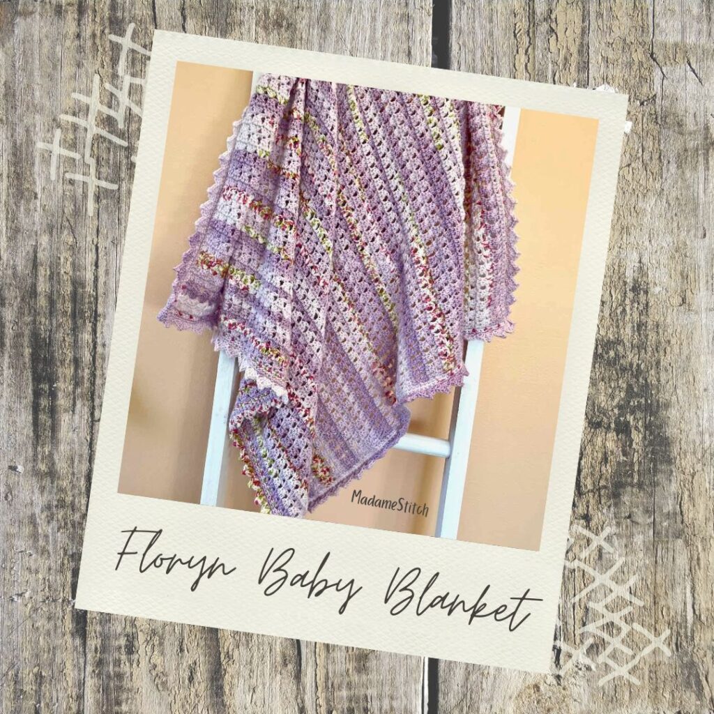Blissful Blocks Baby Blanket premium crochet pattern