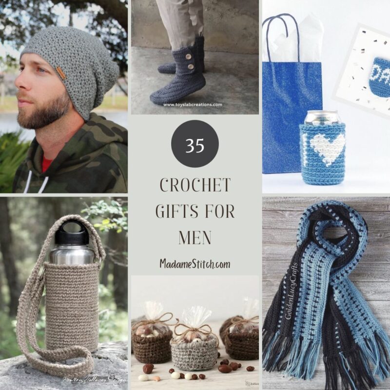 35 Crochet Gifts for Men They'll Absolutely Love | MadameStitch