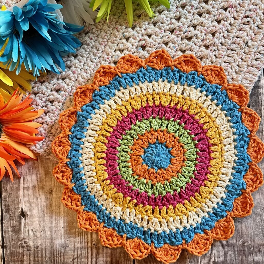 Beginner Decorative Crochet Potholders